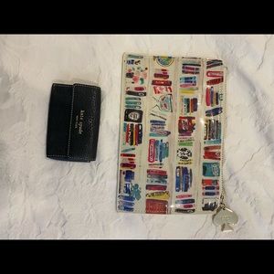 Kate space little coin purse and cosmetic bag
